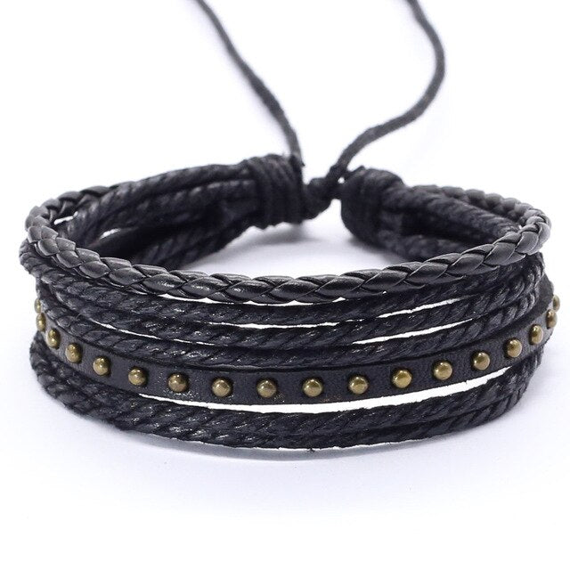 Vintage Adjustable Wrap Jewelry Pulsera