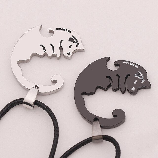 Cute Animal Pendant Necklace for Couples