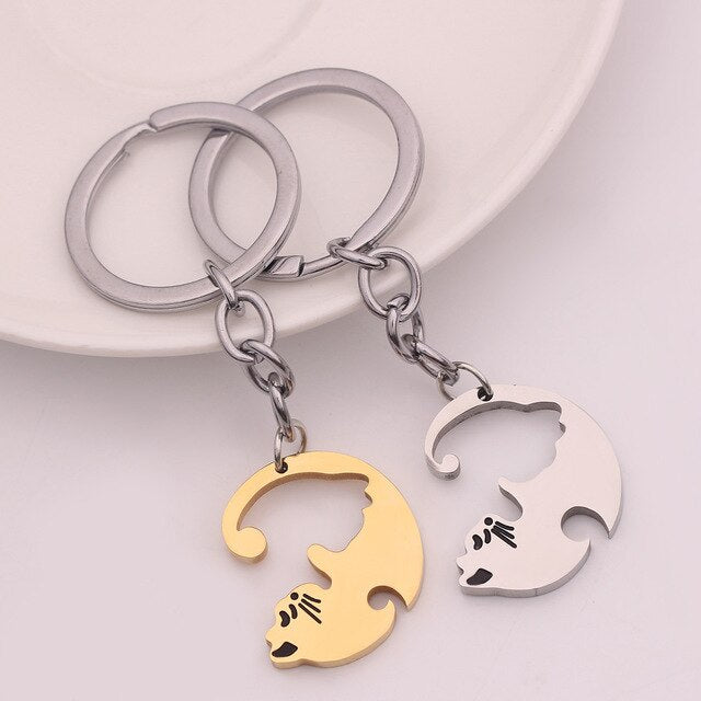 Cute Animal Pendant Necklace for Couples