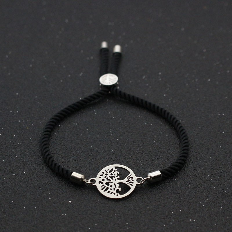 Cute Bear "Life Tree Charm" Bracelets