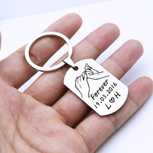 "Pinky Promise" Key Chain for Couples