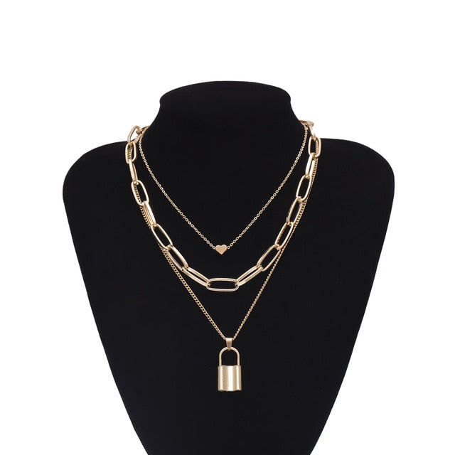 Ingemark Lock Pendant Choker