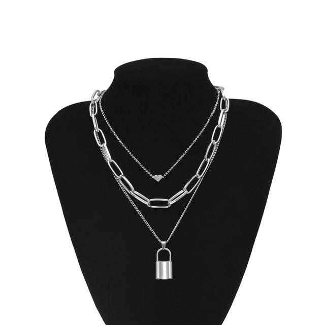 Ingemark Lock Pendant Choker