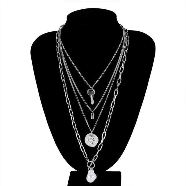 Ingemark Lock Pendant Choker