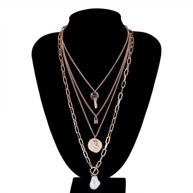 Ingemark Lock Pendant Choker