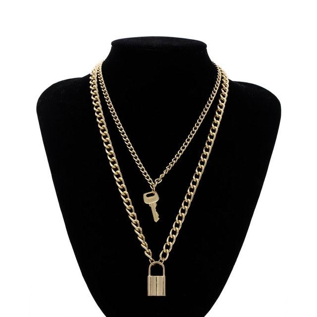 Ingemark Lock Pendant Choker