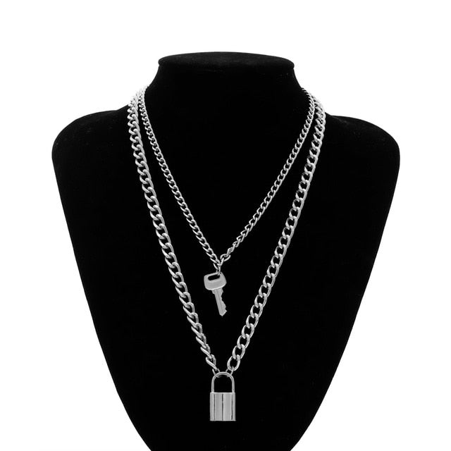 Ingemark Lock Pendant Choker
