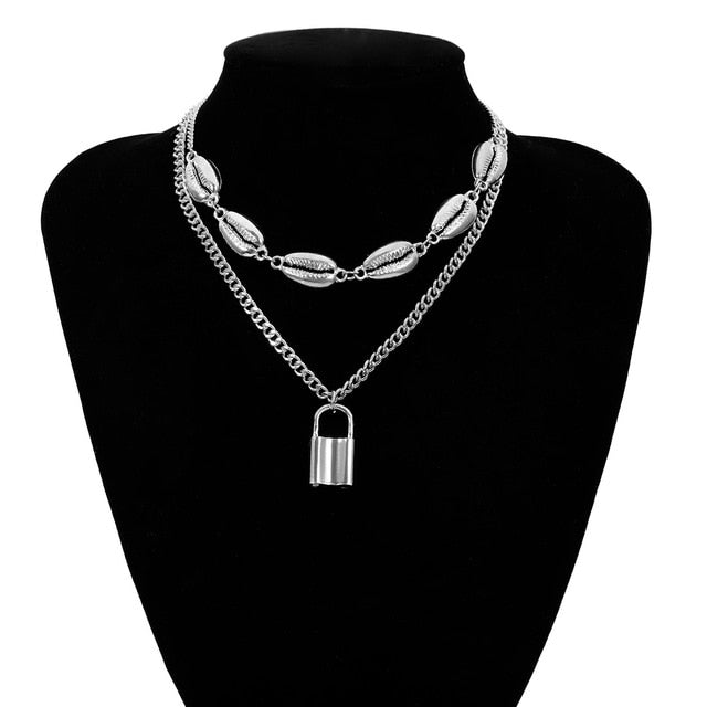 Ingemark Lock Pendant Choker
