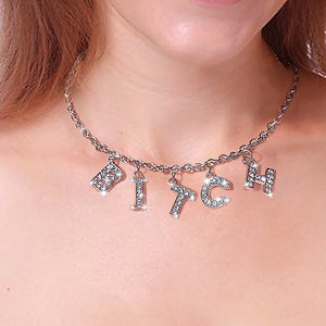 Harajuku Crystal Punk Choker Necklace