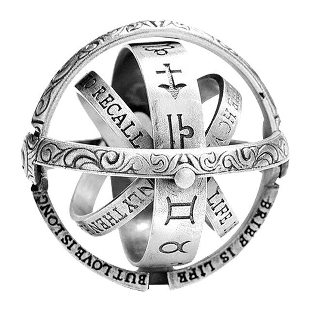 Astronomical Ball Finger Rings