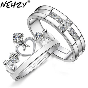 NEHZY Silver crown ring