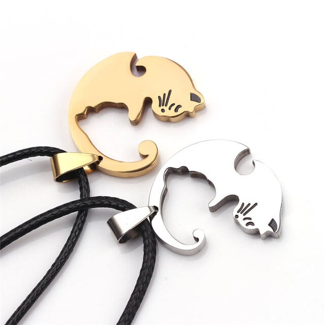 Cute Animal Pendant Necklace for Couples