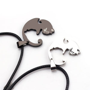 Cute Animal Pendant Necklace for Couples